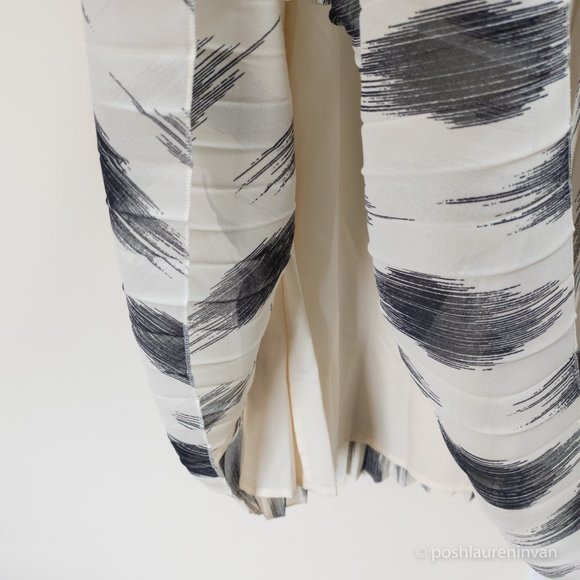 M&S Collection Printed Pleated Maxi Skirt  *NWT* – Size US 8 Tall - Picture 11 of 16